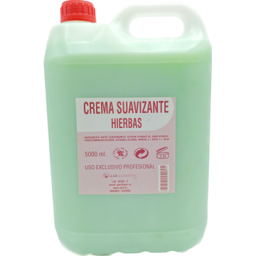 Crema suavizante de hierbas