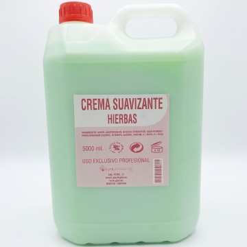Crema suavizante de hierbas
